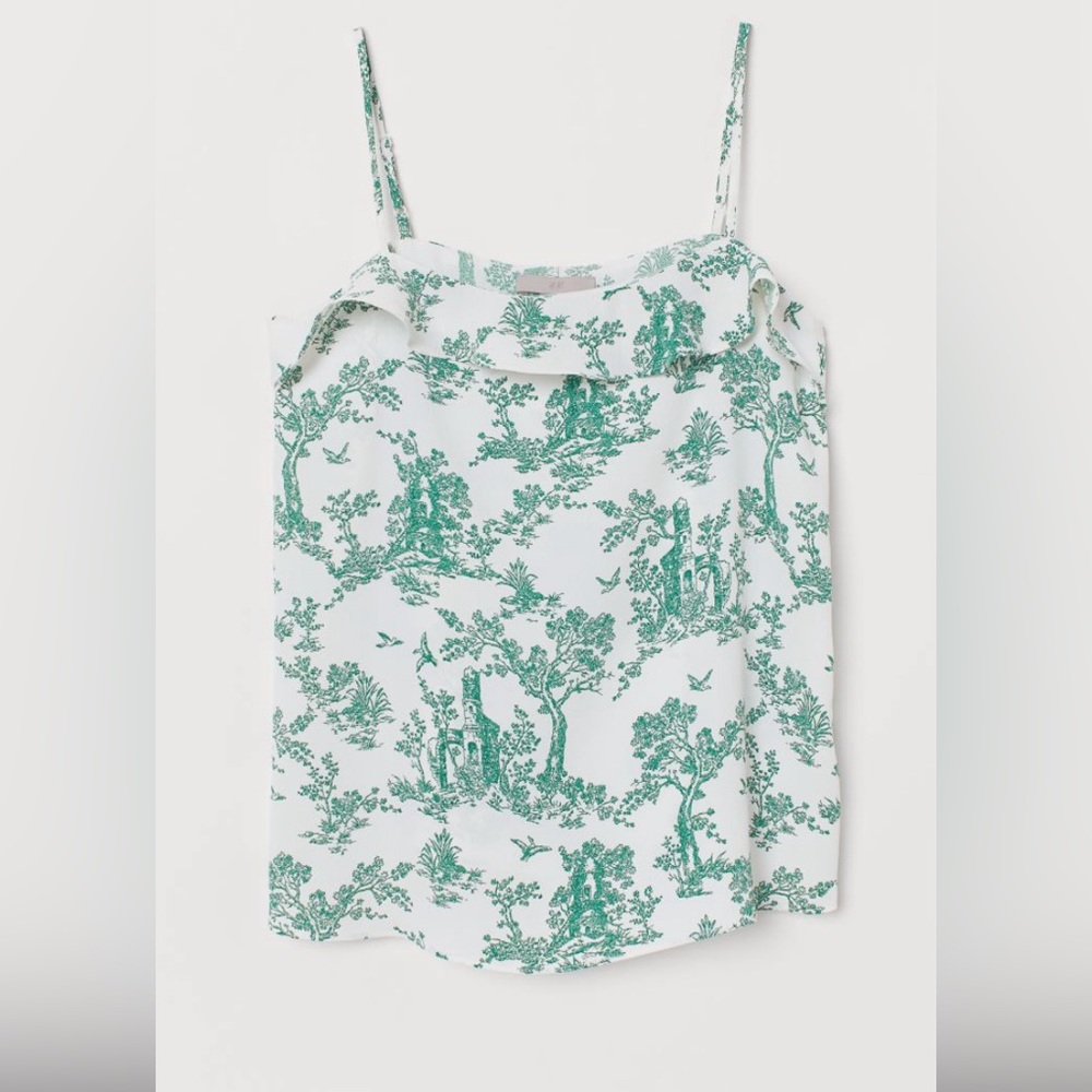 Green h&m top